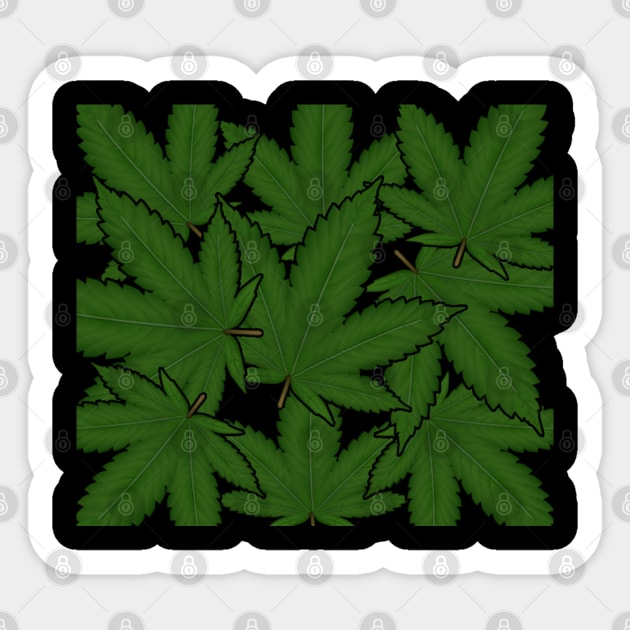 Weed Sticker by Nene_Bee
